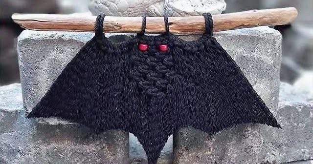 Macrame Bat at Ricky's Parksville