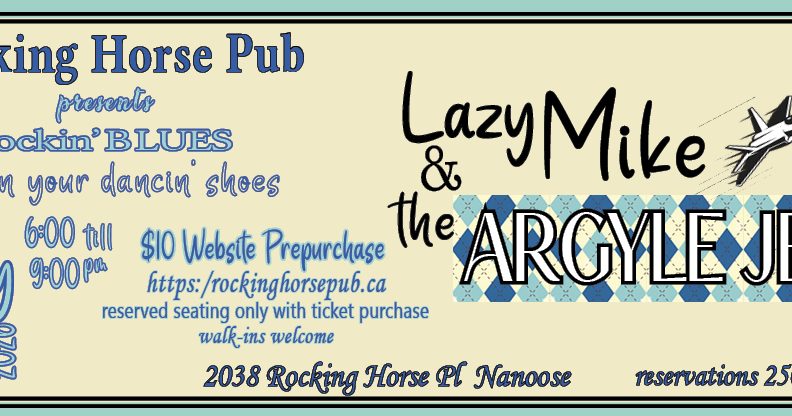 Lazy Mike & the Argyle Jets at the Rocking Horse Pub
