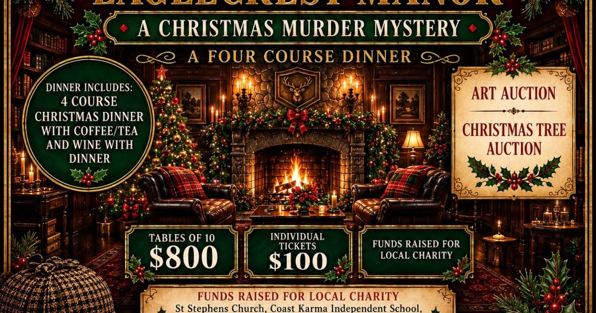 Death at Eaglecrest Manor - A Christmas Murder Mystery