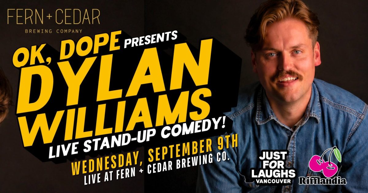 OK, DOPE Presents Dylan Williams Live at Fern + Cedar Brewing