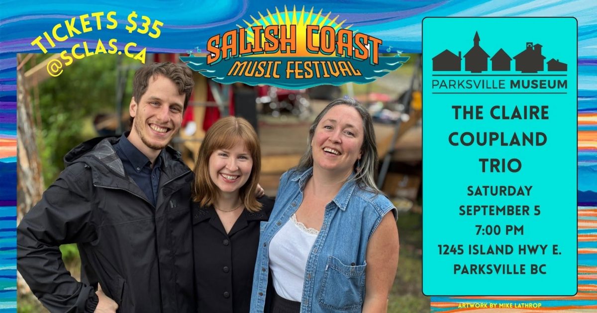 Salish Coast Music Festival - The Claire Coupland Trio
