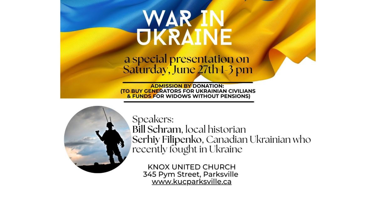 War in Ukraine - A special presentation