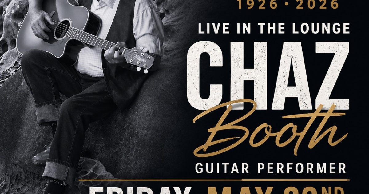 Live in the Lounge - Chaz Booth