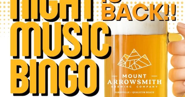 Music Bingo at Mount Arrowsmith Brewing