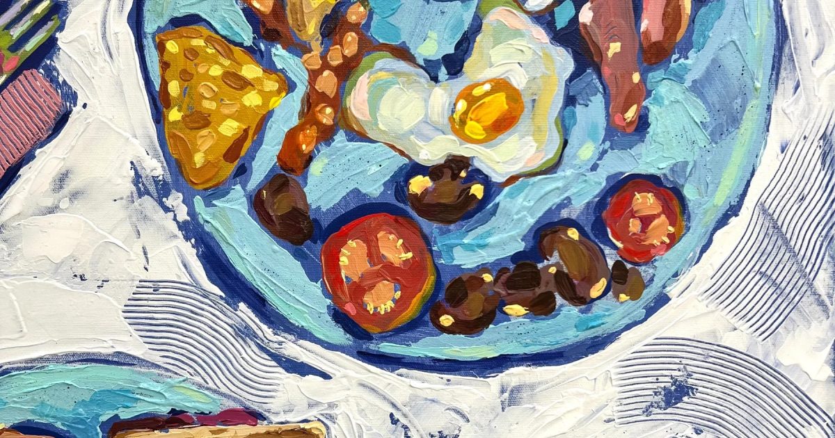 Art Bites - Acrylic Breakfast with Kat Cearns