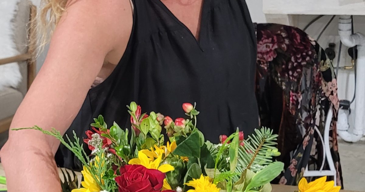 You Pick Sunflower Floral Design Workshop