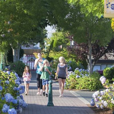 downtown Qualicum Beach