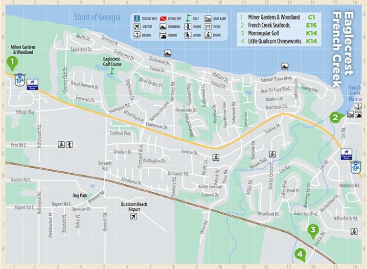 Map Of Parksville Bc Central Vancouver Island Map Page - Parksville Map And Qualicum Beach Map | Parksville  Qualicum Beach Tourism