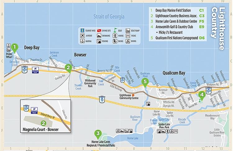 Map Of Parksville Bc Central Vancouver Island Map Page - Parksville Map And Qualicum Beach Map | Parksville  Qualicum Beach Tourism