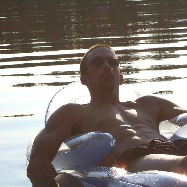 Floating in Spider Lake