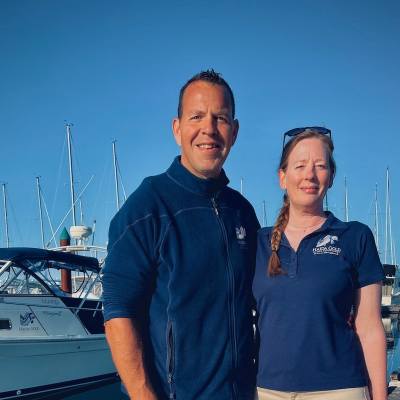 Captain Mike Bellis and Kristi Bellis - Haida Gold Ocean Adventures