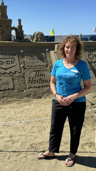 Cheryl Dill, president of the Parksville Beach Festival