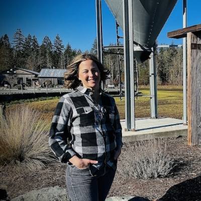 Jodie Gemmell of Rusted Rake Brewing in Nanoose Bay