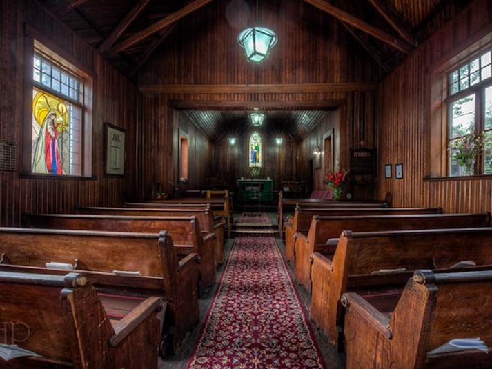 Interior of St. Anne's Anglican Church