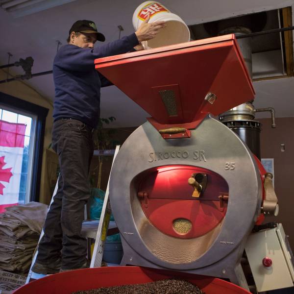 Karma Coffee in Parksville Qualicum Beach BC