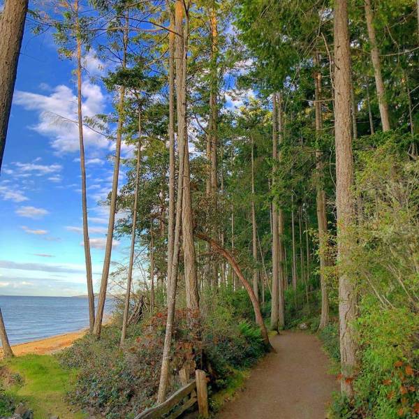 Rathtrevor Beach Provincial Park Trail