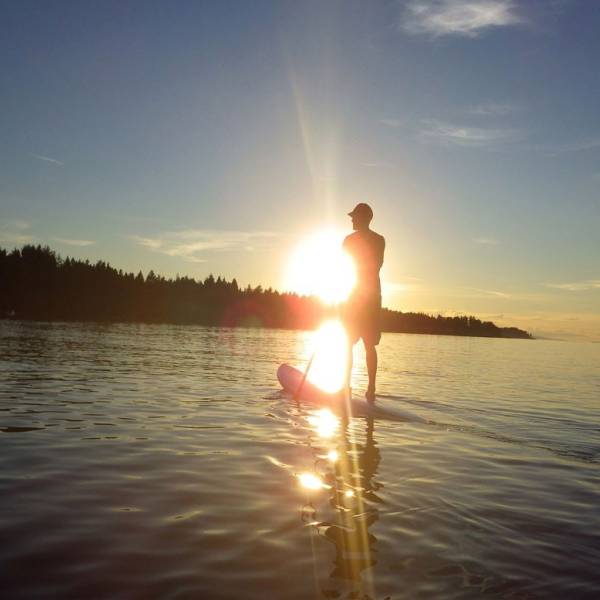 stand up paddleboarding